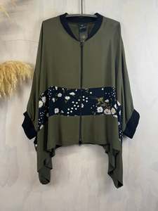 Juna Drape Bomber | Olive Daisy Band