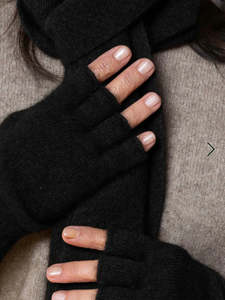 Fingerless Gloves | Black