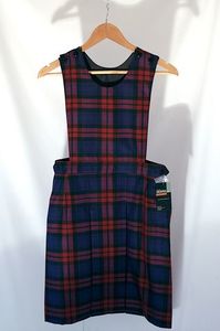Maroon/Blue 1-Pleat Tunic