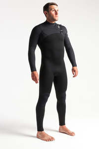 C-SKINS Mens Session 4:3 Chest Zip Full Wetsuit