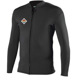 Mens Wetsuits: Vissla 2MM Solid Sets Front Zip Wetsuit Jacket