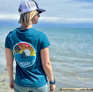 Moana Rainbow Tee - Womens
