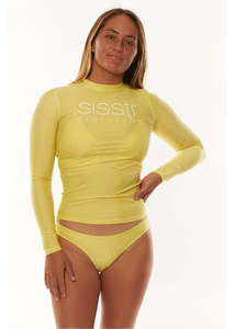 Sisstrevolution Solid Sunbeam Full Rashguard
