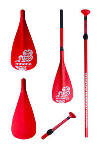 Paddles: Tiki WHERO, fibreglass adjustable paddle