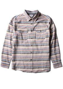 Mens Apparel: Vissla Central Coast LS Flannel Shirt