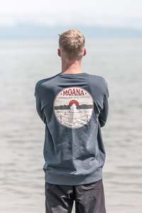 Mens Apparel: Moana Urenui Crew Sweatshirt - Mens