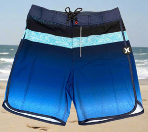 Hurley Phantom Blue Fade Board Shorts