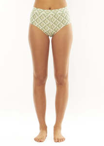 Sisstrevolution Check India High Waist Bikini Bottom