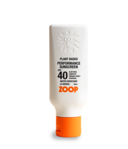 Water Safety: ZOOP Plant Based Performance Sunscreen SPF 40