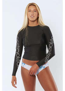 Sisstrevolution White Water Knit Rashie