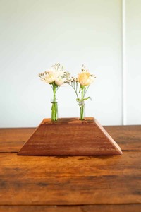 Double vial vase holder