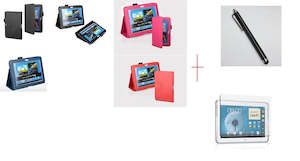 Samsung Galaxy Note 10.1 Leather Case STYLUS