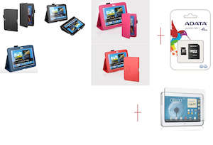 Samsung Galaxy Note 10.1 Leather Case 4GB Card