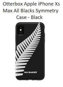 Otterbox Apple iPhone XS Max 6.5" All Blacks Symmetry Rugged Case - Black 77-62276
