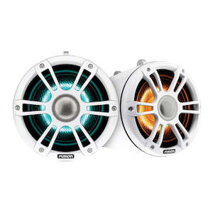 Lighting: Fusion 6.5" Tower Speaker White With Crgbw Lighting Sg-Flt652Spw