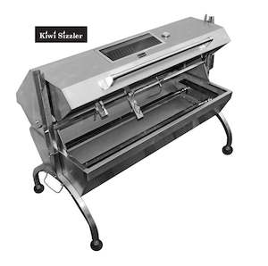 Kiwi Sizzler Gas Spit BBQ KSSPIT 9417961925388 Gas Spit Roaster Roast BBQ with W&hellip;