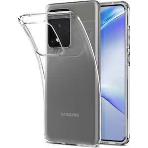 Samsung Galaxy S20 Ultra 6 9: Spigen Samsung Galaxy S20 Ultra 6.9" Liquid Crystal Case - Crystal Clear ACS00709 8809685625728