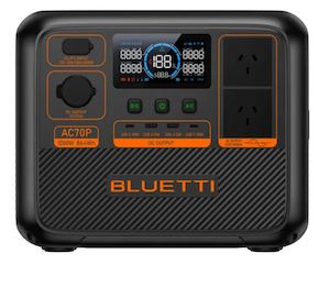 Powerbanks: Bluetti Ac70P Portable Power Station Battery Powerbank 1000W 864Wh