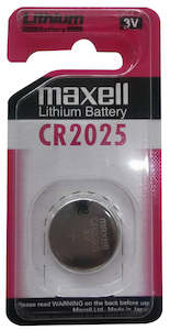 Maxell: Maxell Lithium Battery Cr2025 3V Single Blister Pack