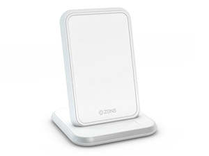 Zens Aluminum Charging Stand 10W - White ZESC13W/06 7438222398354