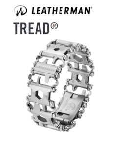 LEATHERMAN Tread Wearable Multitool Bracelet - Stainless Steel