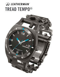 Fathers Day: Leatherman Tread Tempo Multi-tool Swiss-made Watch - Black