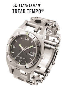 Leatherman Tread Tempo Multi-tool Swiss-made Watch - Stainless Steel