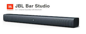 JBL Bar Studio 2 / 2.0 Channel Soundbar with Bluetooth JBLBARSBLKAS 050036338974