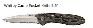 Whitby Camo Pocket Knife 3.5" LK127