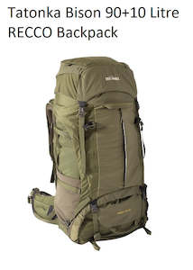 Tatonka Bison 90+10 Litre RECCO Backpack - Olive 1357.331