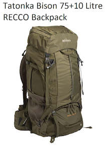 Tatonka Bison 75+10 Litre RECCO Backpack - Olive 1356.331