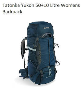 Tatonka Yukon 50+10 Litre Womens Backpack - Navy 1350.004