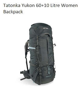 Tatonka Yukon 60+10 Litre Women Backpack - Titan Grey 1351.021