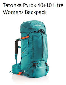 Tatonka Pyrox 40+10 Litre Womens Backpack - Ocean Blue 1445.065
