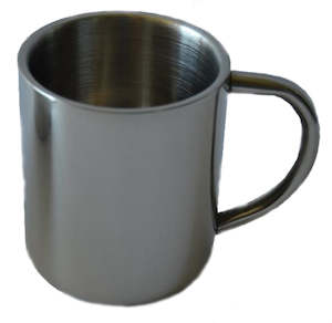 Domex: Domex Double Wall Stainless Steel Mug (350ml) DOMC010