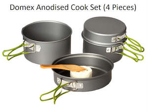 Domex: Domex Anodised Cook Set (4 piece) DOMC025