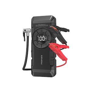 Compressor: PROMATE 4in1 2000A/12V Heavy Duty Car Jump Starter & Air Compressor 12000mAh Pow