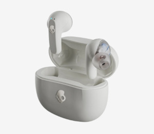 Fathers Day: Skullcandy Rail True Wireless Earbuds - Bone White