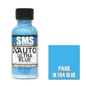 Outdoors: Air Brush Paint 30Ml Ultra Blue Acrylic Lacquer Scale Modellers Supply