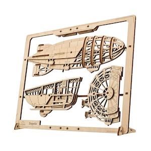 Ugears Zeppelin 2.5D Puzzle