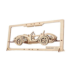 Ugears: Ugears Roadster MK3 2.5D Puzzle