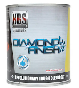 Kbs Coatings: KBS Diamond Clear Coat Finish UV Stable Self Leveling 4L 8504