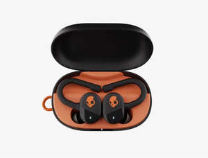 Fathers Day: Skullcandy Push Play Active Wireless Earbuds - Black / Orange