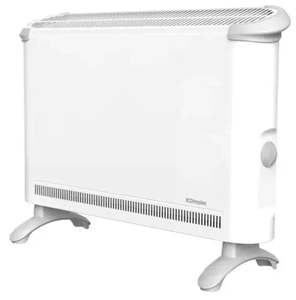 Dimplex 2kw 2000w Convector Heater with Turbo Fan White