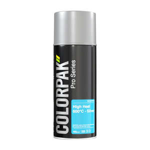 Colorpak: Colorpak Pro Series Aerosol High Heat Silver 600C 400Ml