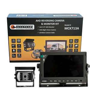 Mongoose: Mongoose 7" Ahd/ Hi Def - Rear View System -- 3 Camera Input