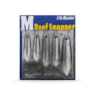 Outdoors: Pro Hunter Reef Sinker Mould Combo of 5 from 4oz to 12oz
