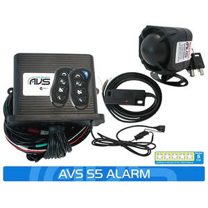 AVS S5 AS/NZS STANDARDS CERTIFIED ALARM / IMMOBILISER