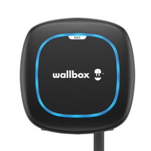 Wallbox Pulsar Max EV Electric Vehicle Charger - Type 2 - 5M - Black - 3 Phase