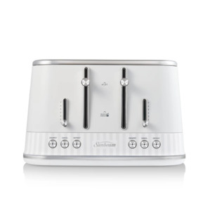 Sunbeam French Riviera Collection Toaster 4Sl - White